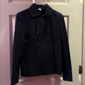 Beautiful Navy Blue Double Breasted Jacket!